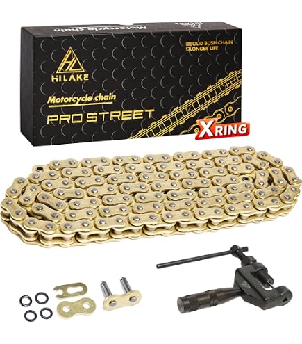 thumbnail image 2 of New Gold 520 O-Ring Drive Chain For Honda CRF450R CRF250R XR200R... 2 of 14