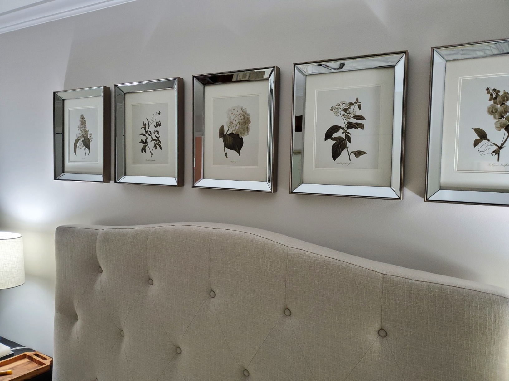 9/mo Finance GIMORRTO Mirror Picture Frame 8x10 Beveled Mirrored Silver Photo Frame with