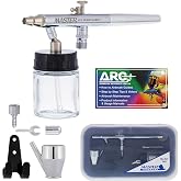 Master Airbrush S68 Precision Dual-Action Siphon Feed Airbrush Gun | Multi-Purpose with 0.35mm Tip, 3/4 oz Bottle &amp; Cup - Air Brush Gun for Painting, Aerografo Artwork, Auto, Hobby &amp; Cake