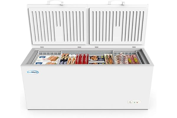 KoolMore SCF-20C Chest Freezer, 20 cu. Ft, White