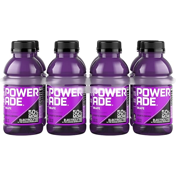 POWERADE SPORTS DRINK GRAPE, 12 OUNCE (PACK OF...