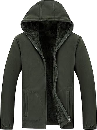 windproof fleece hoodie