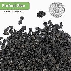 Pulovin 2.5lbs Lava Rocks for Plants, 1/5 Inch