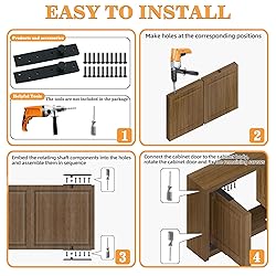Alise 6'' Pivot Hinge Rotating Door Hinges 360
