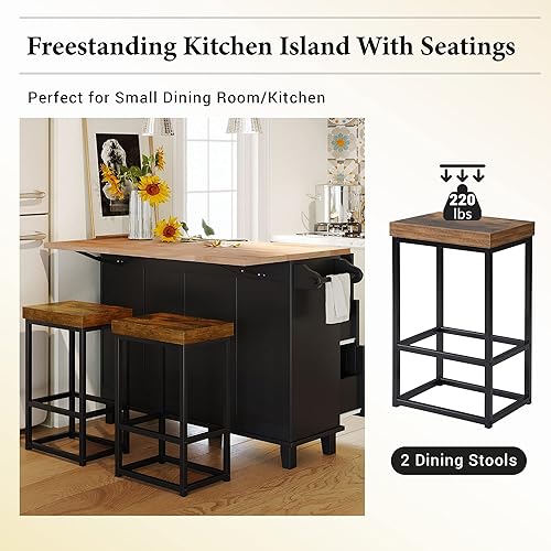 Bellemave Piece Kitchen Bar Table Set Kitchen Island Set with