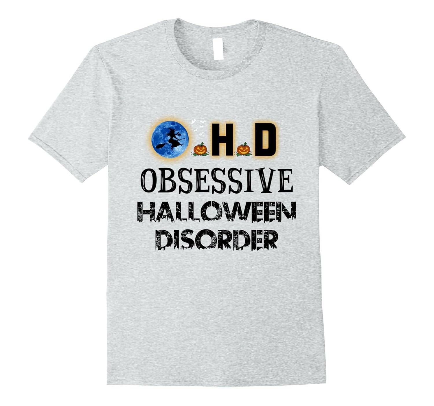 Halloween T-shirt OHD - Obsessive Halloween Disorder-ANZ