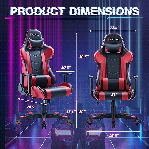 Desk And Chair Set Devoko Ergonomic Racing Style Gaming Chair With