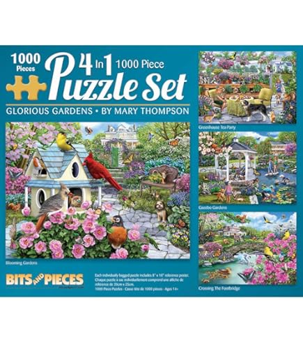 Amazon.com: Bits and Pieces – 4-in-1 Multi-Pack - 1000 Piece