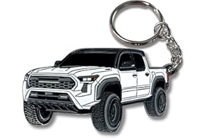 FOUR WHEEL BEAST Tacoma Keychain 2024 Tacoma Accessories 2016-2024 mods 4th Gen Cool Key Chain Fob Cover Toy Truck