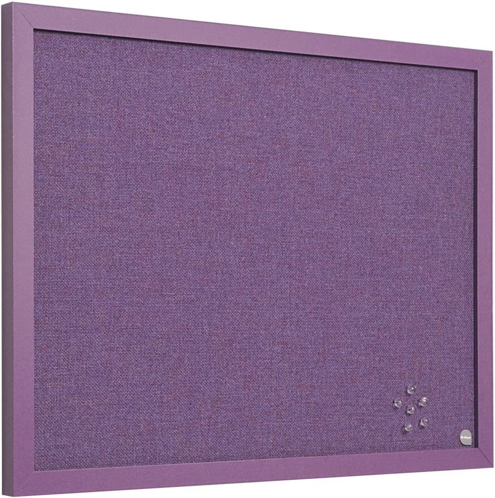 Bi-Office Notice Board Lavender, Purple, 60 x 45 cm