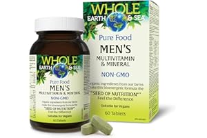 Whole Earth & Sea Men’s Multivitamin & Mineral 60 Tablets