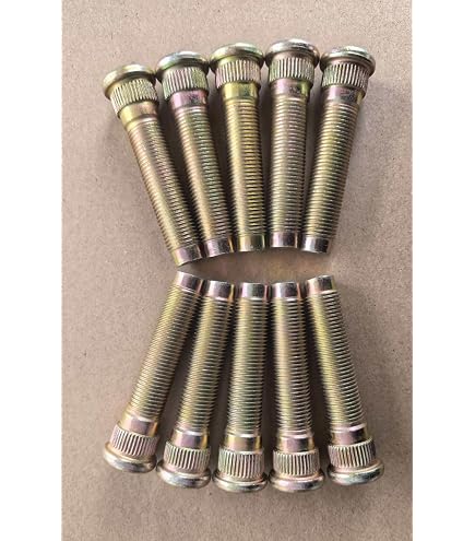 Juego De 10 Pernos De Rueda 1/2" Más Largos – Para Chevrolet 1982-2002, Grado 8