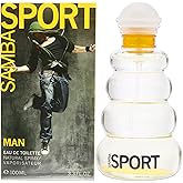 Perfumer's Workshop Samba Sport for Men, Edt Spray, Aromatic, 3.3 Oz