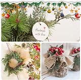 KINGLAKE Cotton String 2mm x 100m Green Red White Christmas Twine view 5