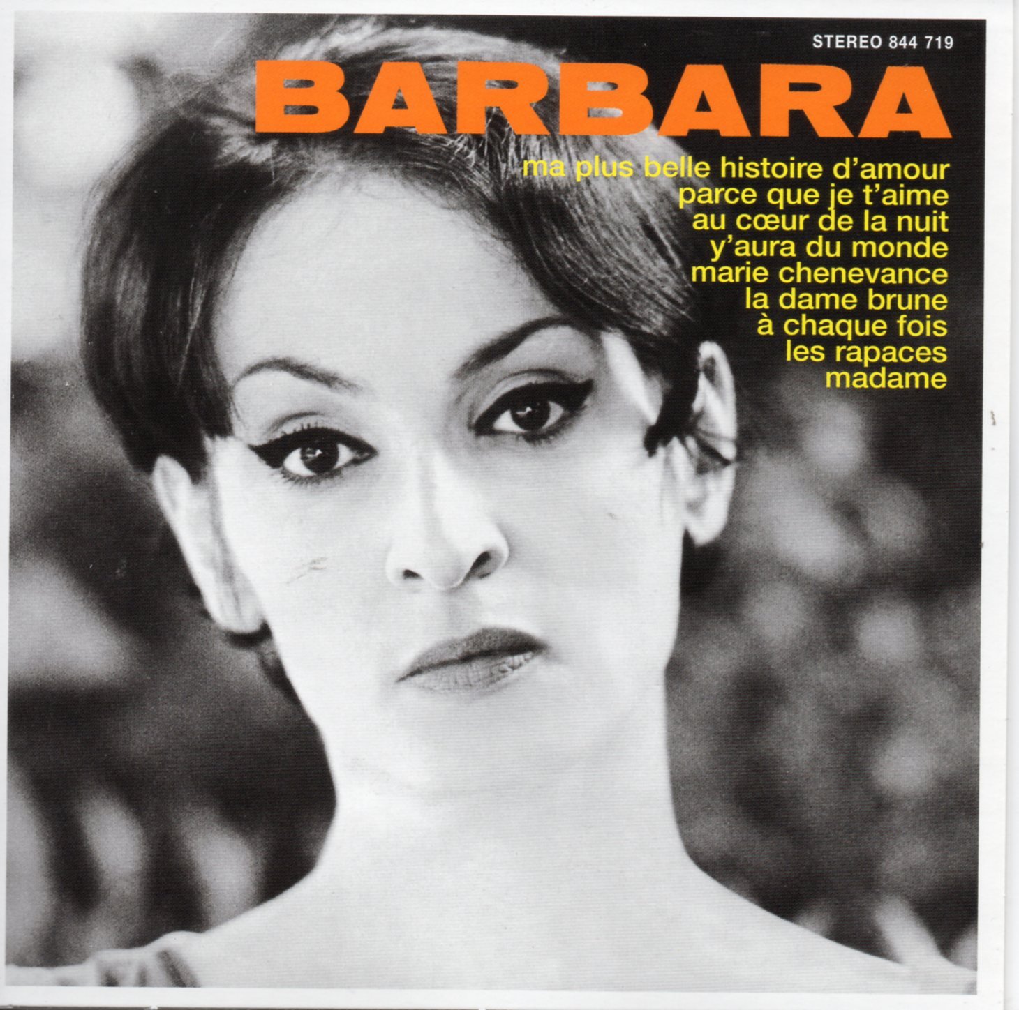 Barbara Ma Plus Belle Histoire D Amour Album Ma plus belle histoire d'amour - Mini LP 9-track CARD SLEEVE
