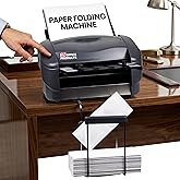 Martin Yale P7500 Paper Folding Machine - Automatic Feed Tabletop 4000 Sheet/Hour Letter, Half, ZFold, Double Parallel, for Offices, Mailrooms, Business, Folds 8.5&Prime; x 11&Prime; &amp; 8.5&Prime; x 14&Prime; 20lb Bond Paper