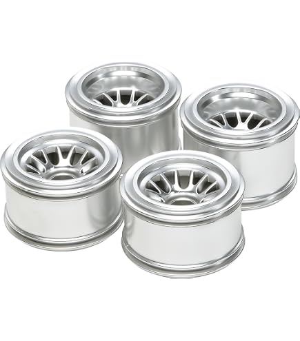TAMIYA 300051399 – Pneus Creux Avant F104 – Lot De 2 – Pièce De Tuning Pour Châssis F104 – Dès 14 Ans