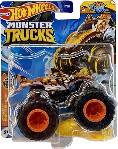 Hot Wheels Monster Trucks Tiger Shark HWC62 Brand New Die-Cast Vehicle