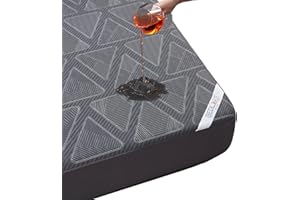 BEDLORE Full Size Mattress Protector, Breathable and Soft 3D air Fabric Noiseless Waterproof Mattress pad, Deep Pocket 6"-15" Depth Dirt-Proof Washable Mattress Cover for Home, Bedroom, Hotel