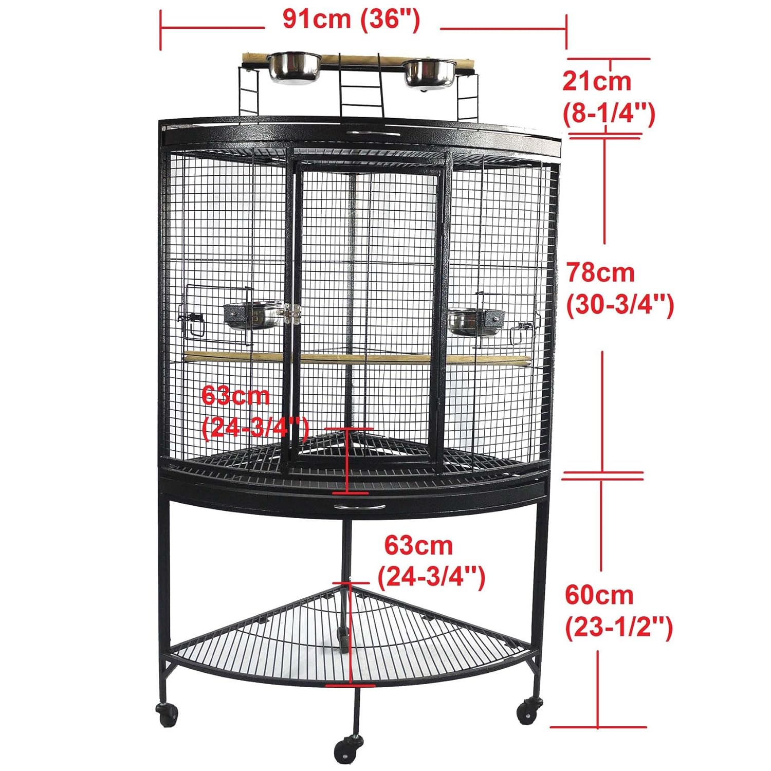 Pet Supplies Parakeet Cockatoo Cockatiel Parrot Easipet Corner Parrot