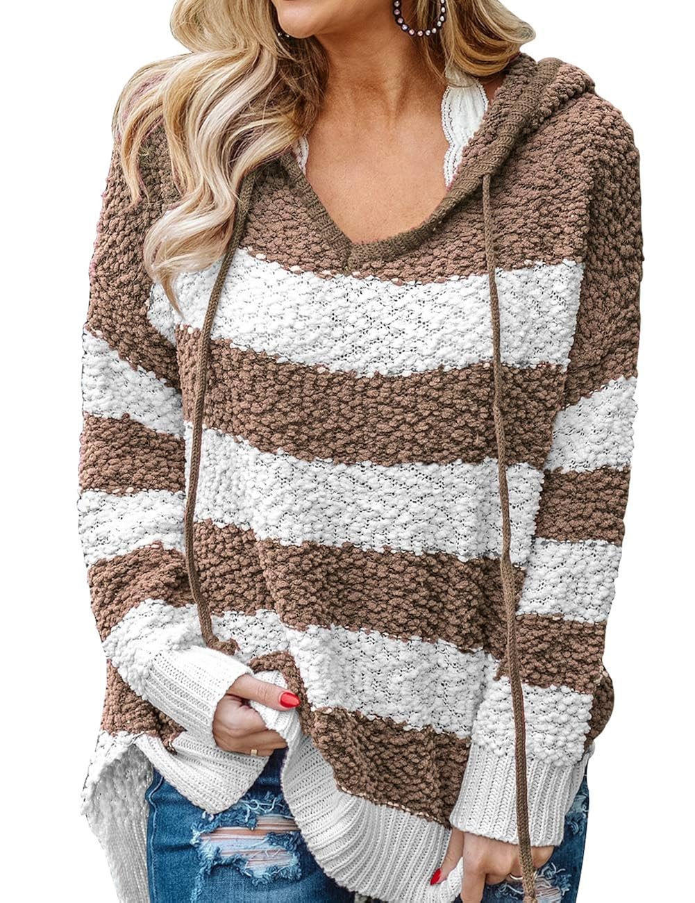 Best Carter’s Size 3M Hooded Sweater In Ivory