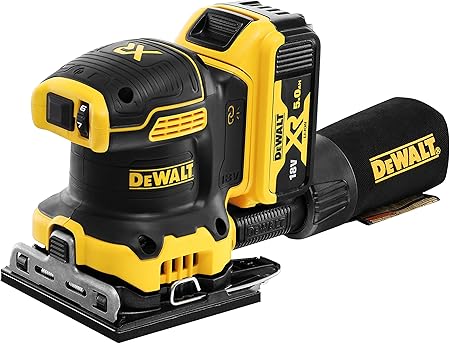 Dewalt Dcw200p2 Qw Ponceuse 1 4 De Feuille Xr 18v 5 Ah Brushless 2 Batteries En Coffret Tstak Amazon Fr Bricolage