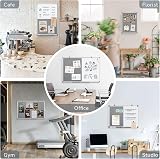 MAKELLO Combination Felt Magnetic Notice Board 60x45cm Aluminum Frame Office view 9