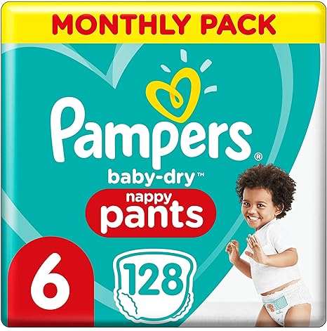 pampers size 6 pants tesco