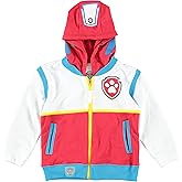 FREEZE Toddler Boys Paw Patrol Ryder Character Big Face Hoodie- Ryder Cosplay Hoodie