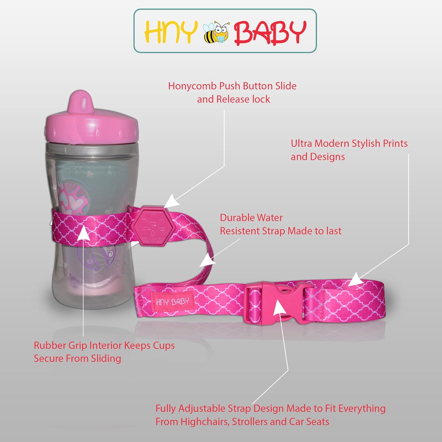 bottle strap for stroller