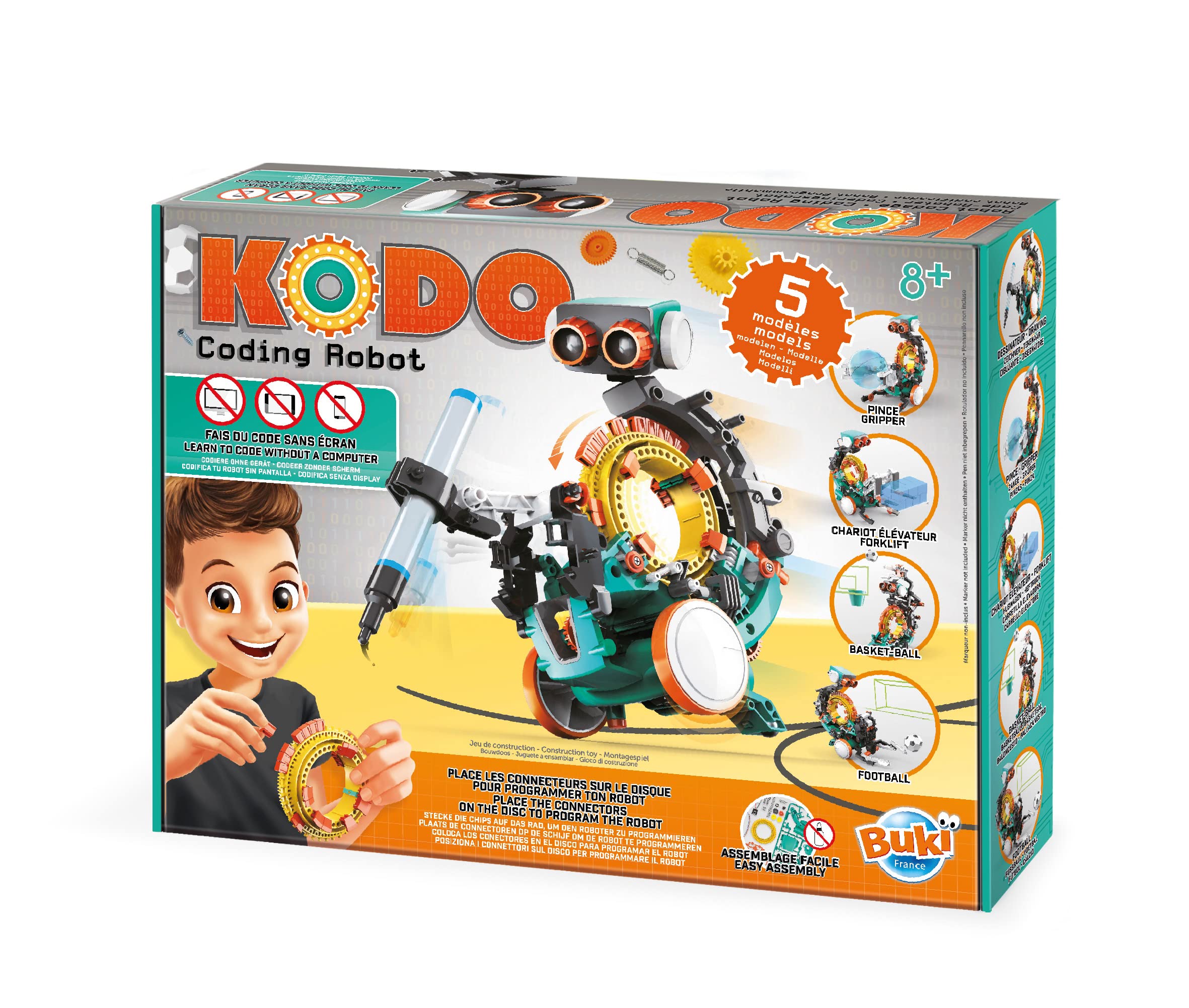Buki Kodo, 7507: Coding Robot, Interactive Gaming Figure