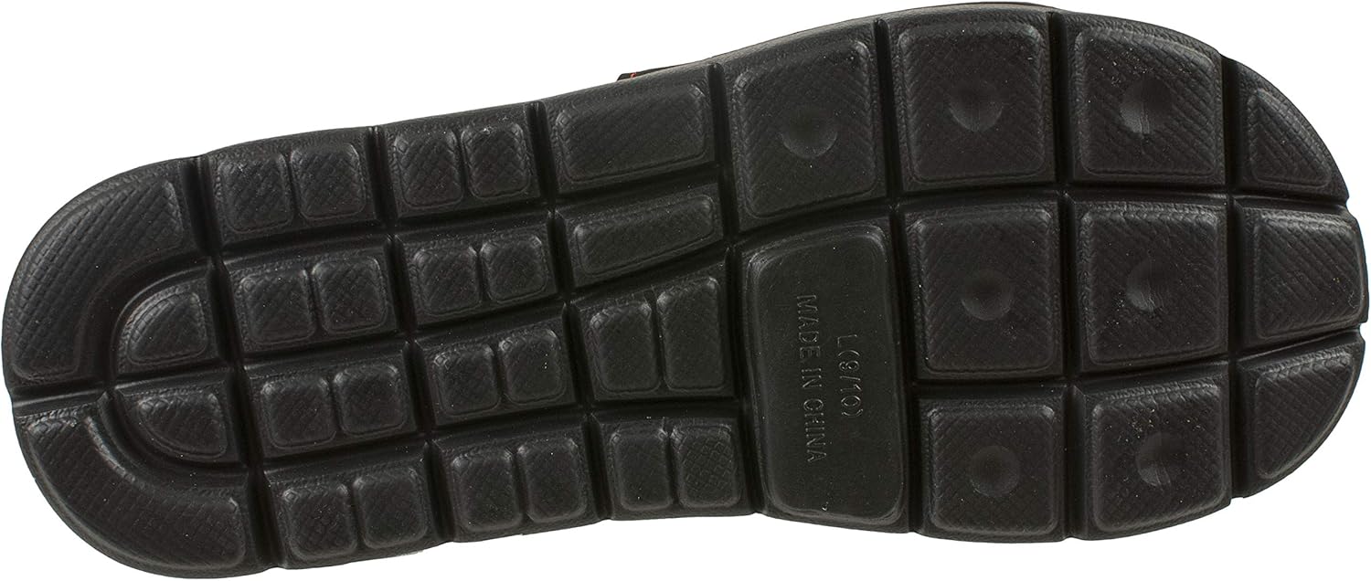 izod men's memory foam sandal