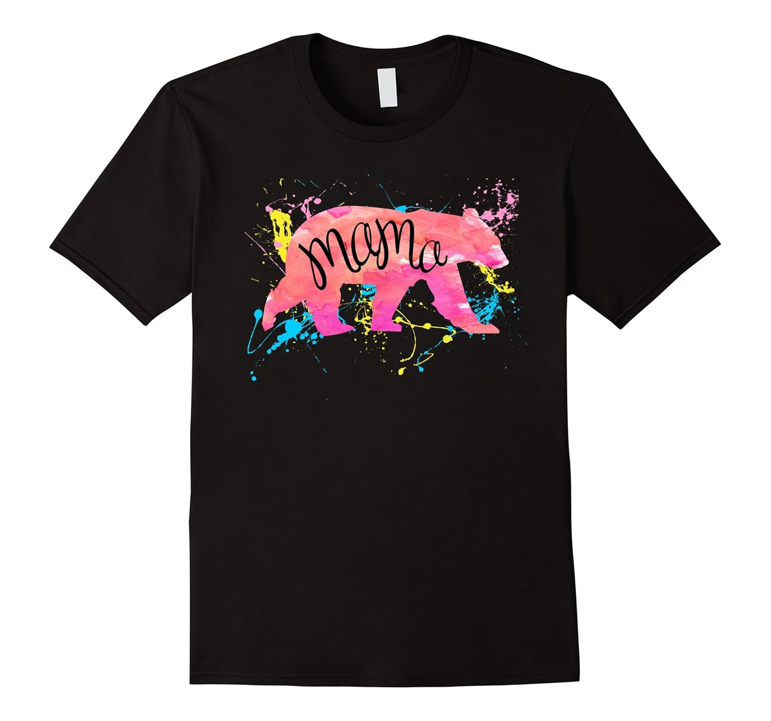 Mama Bear Shirt Watercolor Print-ANZ