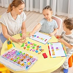 JoyCat Classroom Magnetic Letters Kit Colorful 234
