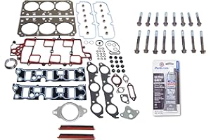 CAR PARTS WIZ CPWK265 Head Gasket Set Bolt Kit Fits: 06-08 Pontiac GrandPrix Buick Lacrosse Lucerne 3.8L VIN 2
