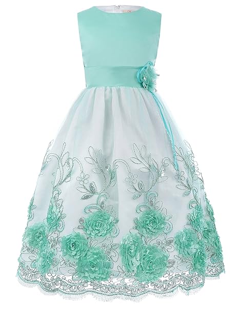 GRACE KARIN Maedchen Prinzessin Kleid Blumenmaedchen Kleid Party Kleid