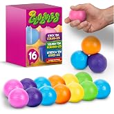 Crayola Globbles Squish Toys (16ct), Sticky Stress Ball for Adults &amp; Kids, Squishy Balls, Calming Sensory Gift for Stress Relief