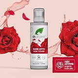 Dr Organic Rose Otto Toner Restoring Mature Skin Vegan Cruelty-Free 150ml view 5