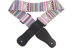 Ipetboom Adjustable Ukulele Shoulder Strap Polyester Comfortable Ukulele Sling for Musical Instruments