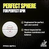PRO-SPIN Ping Pong Balls 3-Star Premium White ABS Tournament Quality view 5