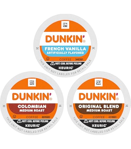 Amazon.com: Dunkin' Donuts Single-Serve Coffee K-Cup Pods, Original Blend,  Medium Roast, Carton Of 64 Pods : Grocery & Gourmet Food
