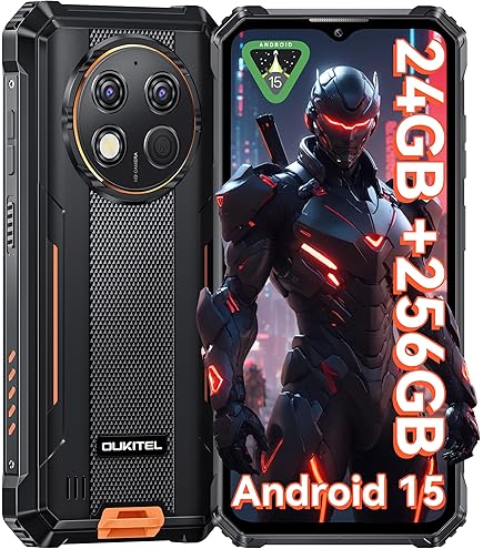 Amazon.com: OUKITEL G1 Android 14 Rugged Smartphone Unlocked - 24+
