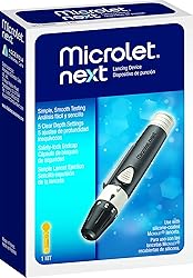 Ascensia MICROLET NEXT Adjustable Lancing Device, 5