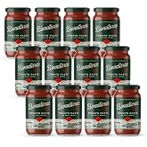 Bionaturae Organic Tomato Paste, No Salt Tomato Paste, 7 Oz, 12 Pack | Keto Friendly, Non-GMO, USDA Certified Organic, No Added Sugar, Made in Italy