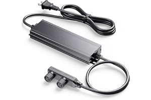 DRIVEXPWR Premium Weatherproof Power Supply for Philips Hue Outdoor Lighting - 100W, 24V, 2-in-1 Power Adapter for Lily Spot, Lily XL, Calla Pathway, Impress Pedestal, and Impress Wall Lights (6.9 ft)