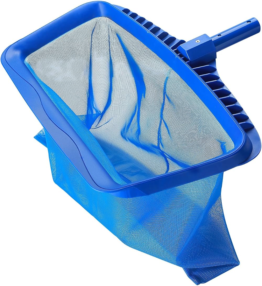 Flexzion 20" Pool Net Skimmer Leaf Rake Fine Mesh 15" Deep Replacement