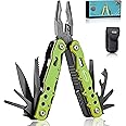 Gifts for Men Dad Husband Gifts for Him Birthday Gifts Unique Mens gifts Ideas RoverTac 14 in 1 Multitool Knife Pliers Screwdrivers Saw Bottle Opener Perfect for Camping Survival Hiking Repairs