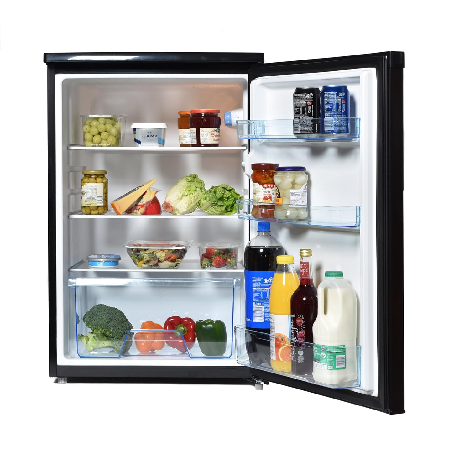 Statesman L255B Under Counter Larder Fridge 55cm Black Buy