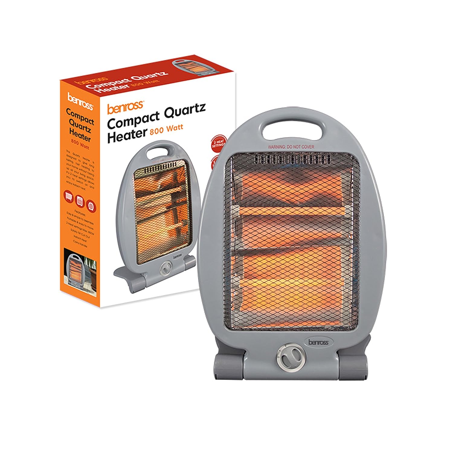 Benross Compact Quarz Heater, 800 Watt Amazon.co.uk Kitchen & Home