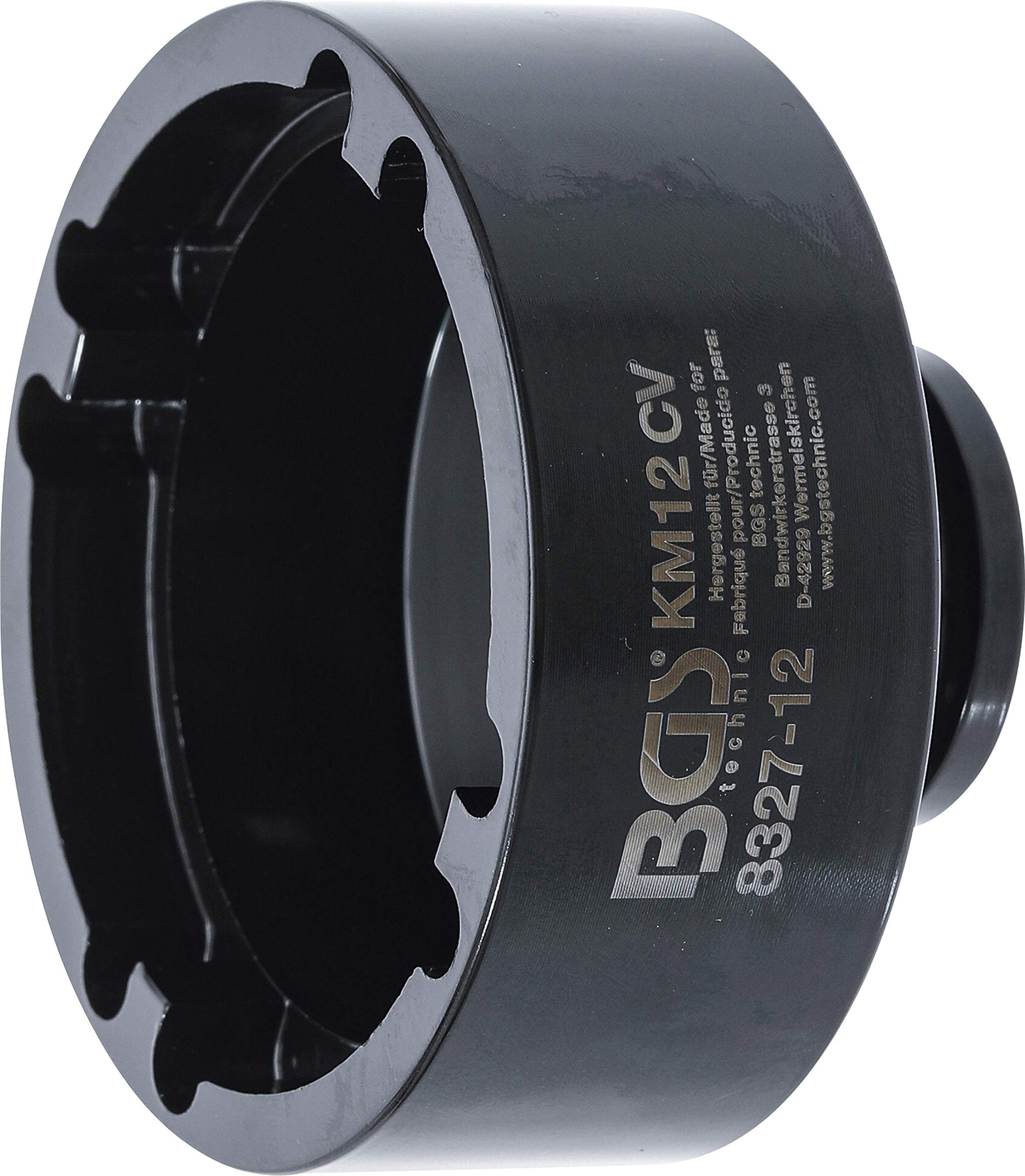 BGS 8327-12 | Groove Nut Socket | inside taps | KM12